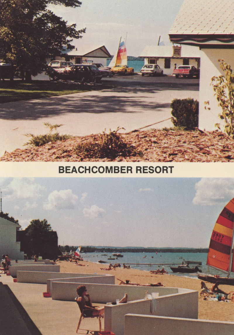Beachcomber Resort (Beachcomber Motel, Travel Lodge) - Vintage Postcard